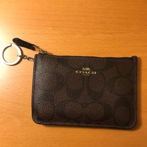 Coach Wallet with Key Ring (Excellent Condition)